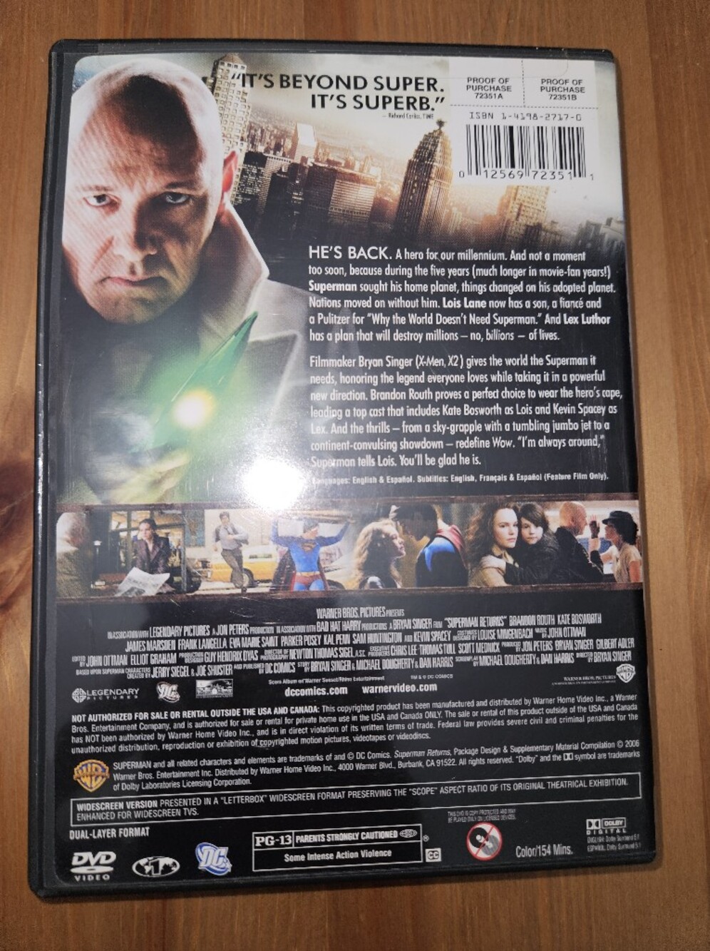 Warner Bros. Superman Returns DVD - Picture 3 of 4